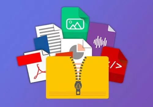 files compression zip winzip 7zip