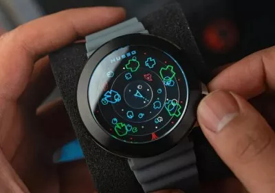 atari asteroids retro watch with video